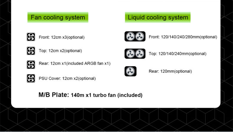 Gamemax Typhoon COC Black Gaming Computer Case